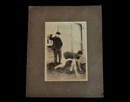 Vintage Photograph Race Running Track Americana 1890 - 1920  OOAK Ephemera - $19.99