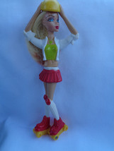 McDonald&#39;s 2007 My Scene Barbie Roller Blade Blonde Hair 5 1/2&quot; - $1.49