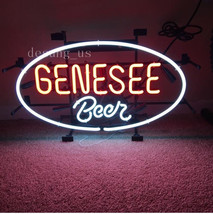 New Genesee Beer New York Beer Wall Decor Light Neon Sign 24&quot;x20&quot; - £199.83 GBP