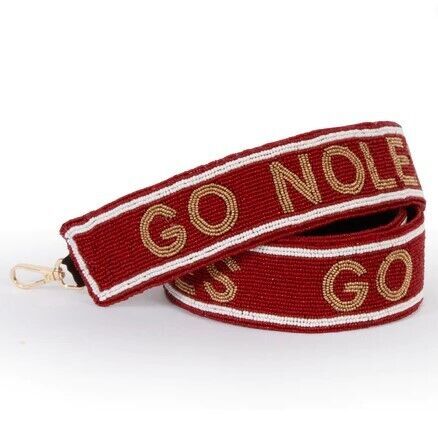 Desden Florida State FSU Beaded Purse Strap