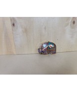 Vintage Asian Medium Gold Enamel Cloisonné Lucky Elephant Pendant Charm ... - $18.81