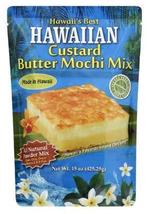 Hawaii&#39;s Best Hawaiian Custard Butter Mochi Mix (Pack of 3 Bags) - £53.51 GBP