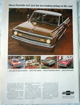 Chevrolet Chevy Fleetside  Magazine Advertising Print Ad Art 1969 - $6.99