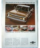 Chevrolet Chevy Fleetside  Magazine Advertising Print Ad Art 1969 - $130.74 MXN