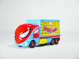 Tomica Marvel Tune 1.0 7-11 Special Edition 2017 SPIDER-MAN Masked Carry Blue - £32.47 GBP