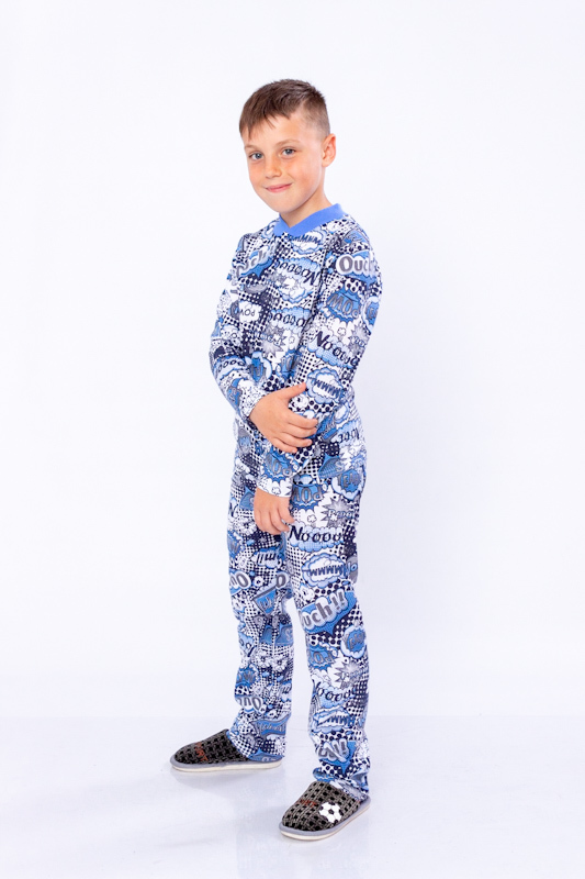 Pajama Set (boys), Any season,  Nosi svoe 6077-002-4 (siryj-nadpysy-dzhyns) - $27.44+