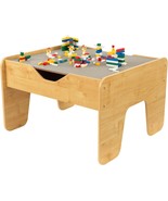 Kidkraft Reversible Wooden Activity Table With Board With 195, Gift For ... - $1,783.62 MXN