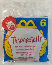 Vintage 1997 Toy 6 Tamagotchi Keychain McDonalds Happy Meal Toy - £15.97 GBP