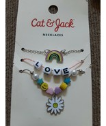 Cat &amp; Jack Girls 3 piece Necklace Fashion Style Target Brand Exclusive new - £3.86 GBP