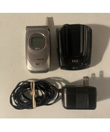 Vintage LG VX4400 Flip Phone Silver - $659.99 MXN