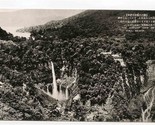 The Distant View of Fall Kegon Japan Real Photo Postcard - $17.82