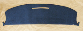 84-89 Corvette Carpeted Interior Fabric Dash Mat Cover NAVY DARK BLUE DA... - £37.63 GBP