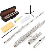 Eastrock C Flute Instrument, 16 Keys Closed Hole Flute For Beginner,, Ni... - £88.51 GBP