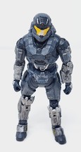 Halo Spartan 5.5&quot; Action Figure Gray Silver Microsoft 2010 Steel McFarla... - $15.58