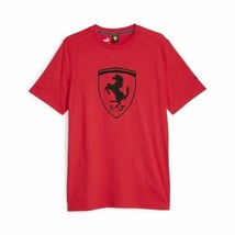 Men’s Short Sleeve T-Shirt Puma Ferrari Race Tonal B Red - £60.46 GBP