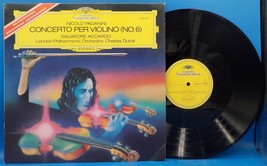 Salvatore Accardo (Violin) LP PAGANINI Concerto Per Violino No. 6 NM BX8 - $17.81