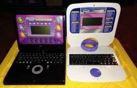 2 Discovery Kids Teach & Talk Exploration Learning LapTops -no mouse included - $33.87