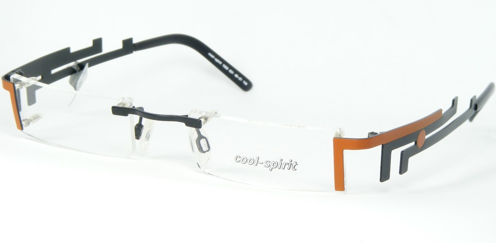YABI Cool Spirit 1033 631 Brown Gelbbraun / Schwarz Brille 49-21-140mm - $165.50