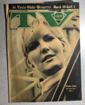 TV DIGEST St Louis MO March 30, 1968 Petula Clark  cover - £10.16 GBP