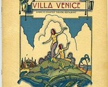 Albert BOUCHE Villa Venice 1936 La Vie Parisienne Program Miami Beach Fl... - $247.25