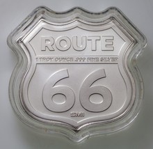 Route 66 1 OZ Argent - California Santa Monica Jetée Par - £73.15 GBP