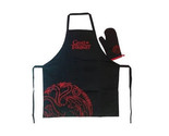 House Targaryen Dragon Apron and Oven Mitt Set Game of Thrones Adult One... - £18.79 GBP