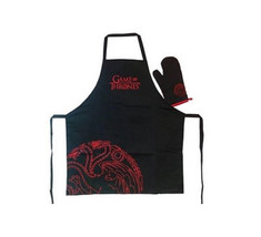 House Targaryen Dragon Apron and Oven Mitt Set Game of Thrones Adult One... - £18.99 GBP
