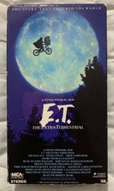 E.T. The Extra-Terrestrial MCA Home Video 1982 VHS Movie Film Green and Black ET - £7.20 GBP