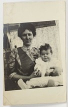 RPPC Dassel Minnesota Flora &amp; Baby 1913 to Aunt Lue Penniman Family Postcard R3 - $12.95