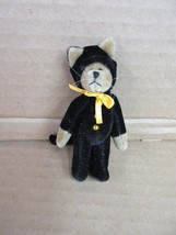 NOS Boyds Bears T. F. Wuzzie Treat 596002 Cat Costume Small Plush Bear B94 P*  - £17.59 GBP