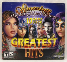  Amazing Hidden Objects Games: Greatest Hits- 10 Pack (PC DVD-ROM, 2020) New - £7.40 GBP