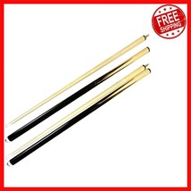 Quality 2-Piece Hardwood Pool Cues - 58 Inch with 30-Day Satisfaction Gu... - $880.88 MXN