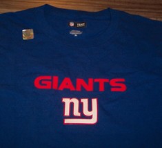 New York Giants Nfl Football Embroidered T-Shirt Mens Xl New - $19.80