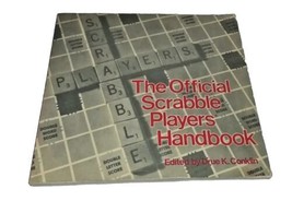 Vtg Scrabble Players Handbook Official 1976 paperback great condition game book - £5.41 GBP