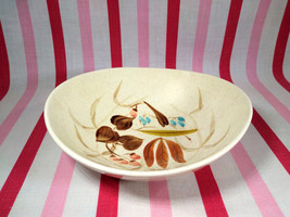 Beautiful Vintage Red Wing Random Harvest Coupe Cereal Salad Bowl Hand Painted  - £9.59 GBP