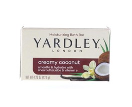 Yardley, Bar Soap Creamy Coconut, 4.25 Ounce - £11.98 GBP