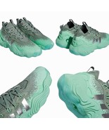 adidas Trae Young 3 Mint Metallic Silver Heavily Padded Basketball Shoes... - $129.91 CAD