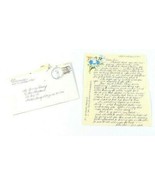 Personal James Drury &quot; The Virginian &quot; Actor Friend Letter From Rehab Th... - £20.95 GBP