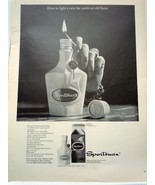Sportsman Cologne Print Advertisement Art 1965 - $8.19 CAD
