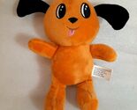 Walmart dog plush puppy Taking Stay Positive brown stuffed animal Wal-Ma... - $20.00