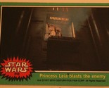 Vintage Star Wars Trading Card #210 Princess Leia Blasts The Enemy 1977 - $1.97