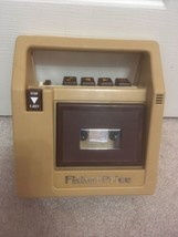 Vintage 1980 Fisher Price 826 Brown Cassette Tape Recorder Player - For ... - £10.02 GBP