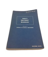 Bureau of Naval Personnel - NAVY EDITORS&#39; MANUAL - Edition of 1949 - $29.61 CAD