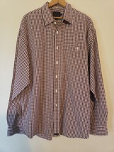 Tommy Bahama Tencel Linen Indigo Palms Shirt Men LARGE Cotton Long Sleev... - £13.90 GBP