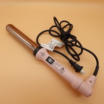 L&#39;ange Hair Curling Wand HT015B Lange Curling Iron 1-1/2 Inch Titanium Pink - £17.70 GBP