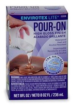 Environmental Technology EnviroTex Lite Pour-On High Gloss Finish [8 oz ... - $44.99