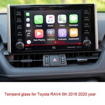 Tempered gl screen protective film for  RAV4 5th 8 inch central control display  - £87.60 GBP