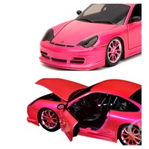 1/24 Diecast Model Car Porsche 911 GT3 Rs Pink Metallic - $69.99