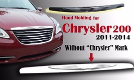 For Chrysler 200 11-14 Wing Hood Molding Grill Modified Emblem Badge 051... - $82.08