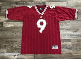 Men&#39;s Vintage Starter Boston College Football Jersey #9 Maroon Size 52 - £20.57 GBP